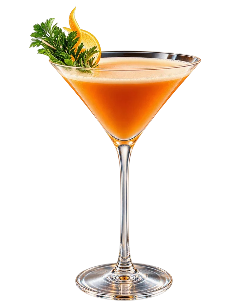 Carrot Cake Martini cocktail