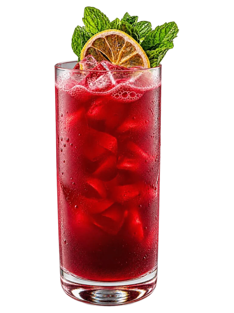 Crimson Clarity cocktail