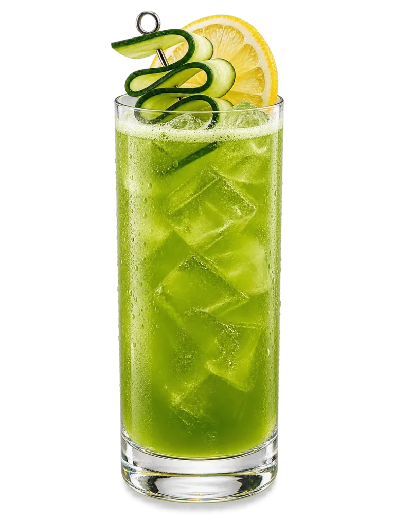 Emerald Fizz cocktail