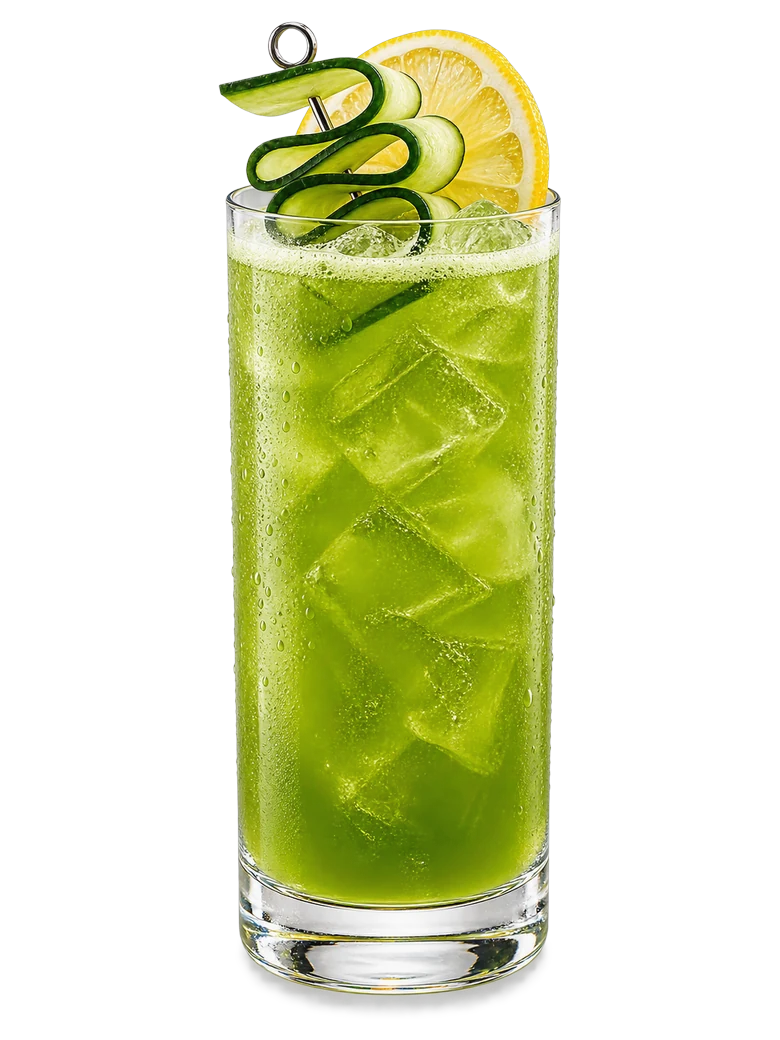Emerald Fizz cocktail